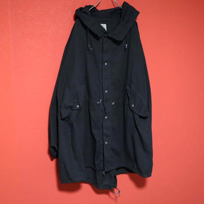 Vintage U.S. Army Black Snow Camo Parka Size LARGE