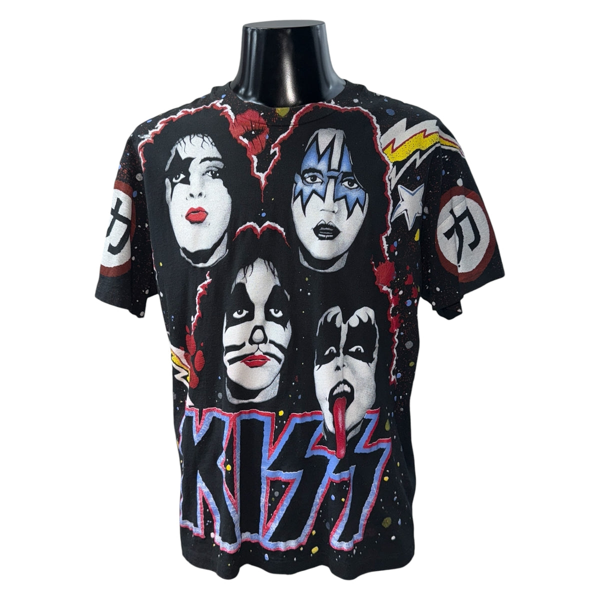 KISS Alloverprint T-Shirt Size L