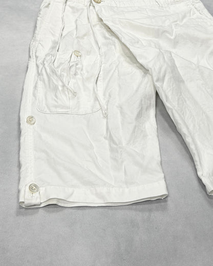MIHARA YASUHIRO Asymmetrical Flap Shorts (2000s) Size S