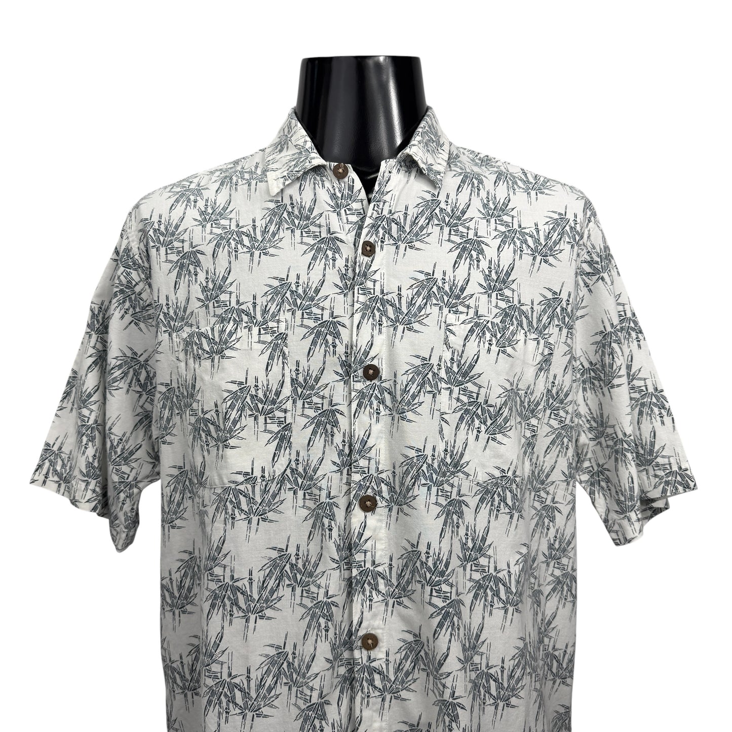 Stussy 90s Old Stussy Japanese Pattern Work Shirt Size M