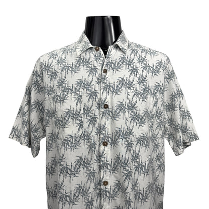 Stussy 90s Old Stussy Japanese Pattern Work Shirt Size M