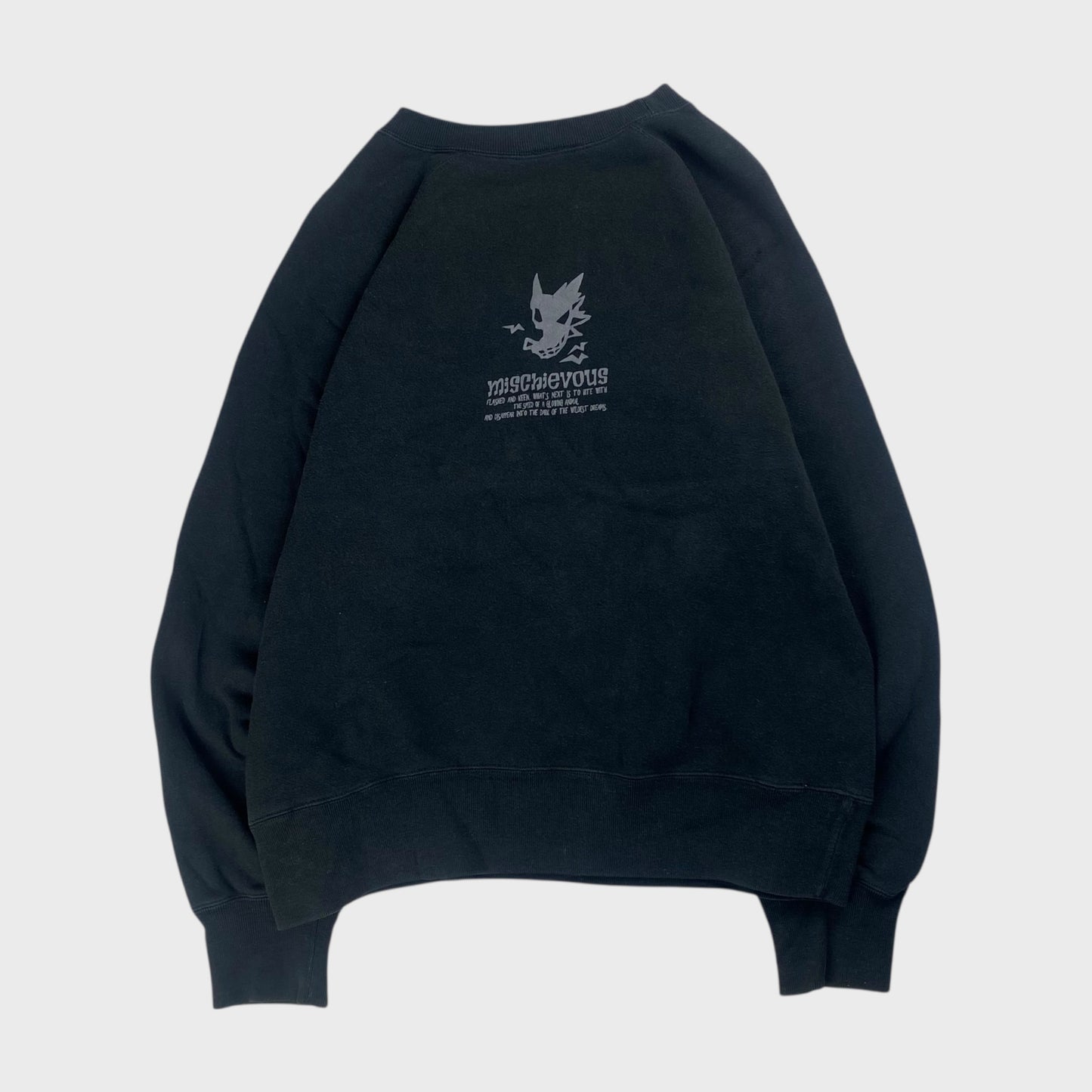 mischievous Sweatshirt Black Size S