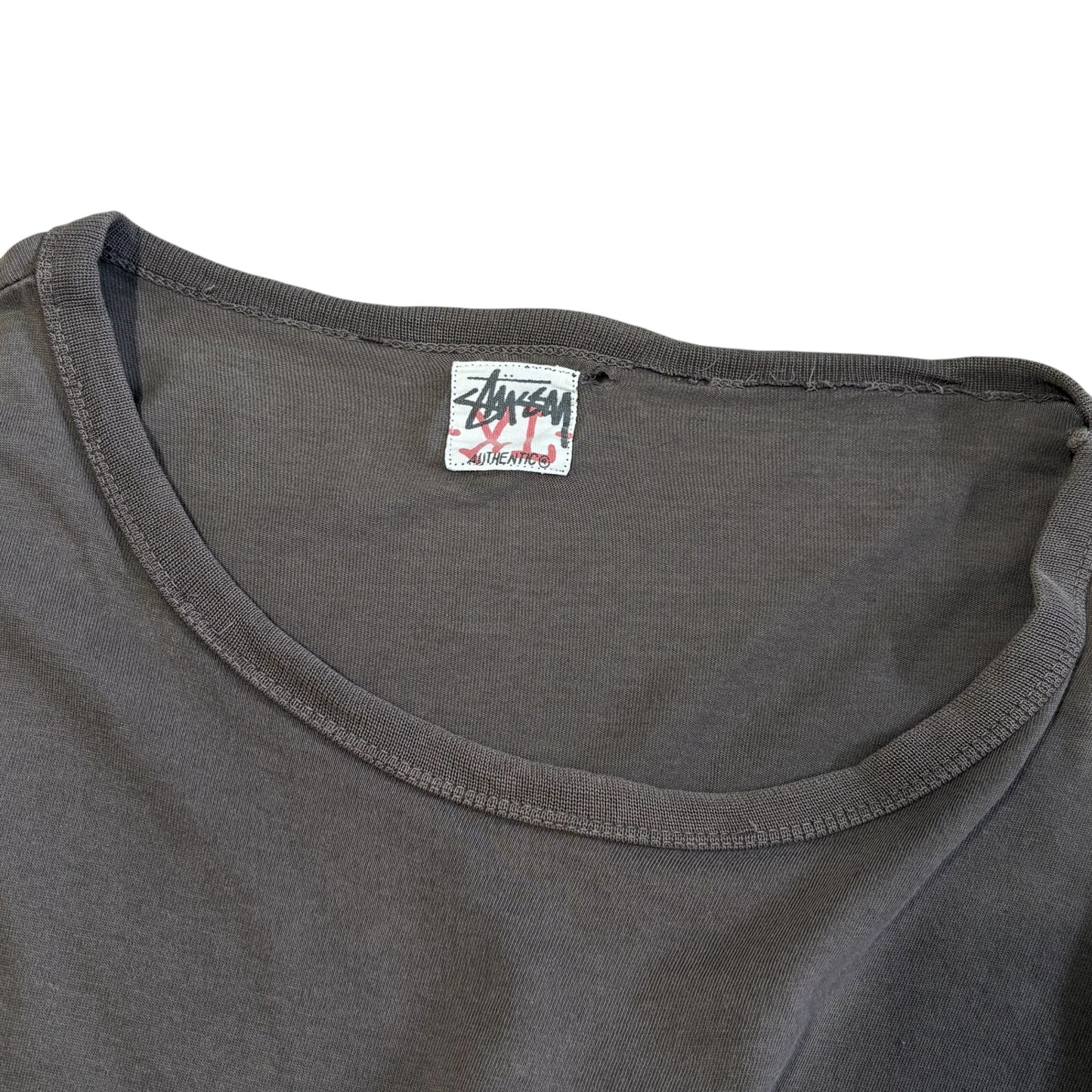 Stussy 00s World Tour Patchwork T-Shirt Size XL