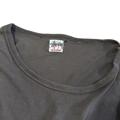 Stussy 00s World Tour Patchwork T-Shirt Size XL