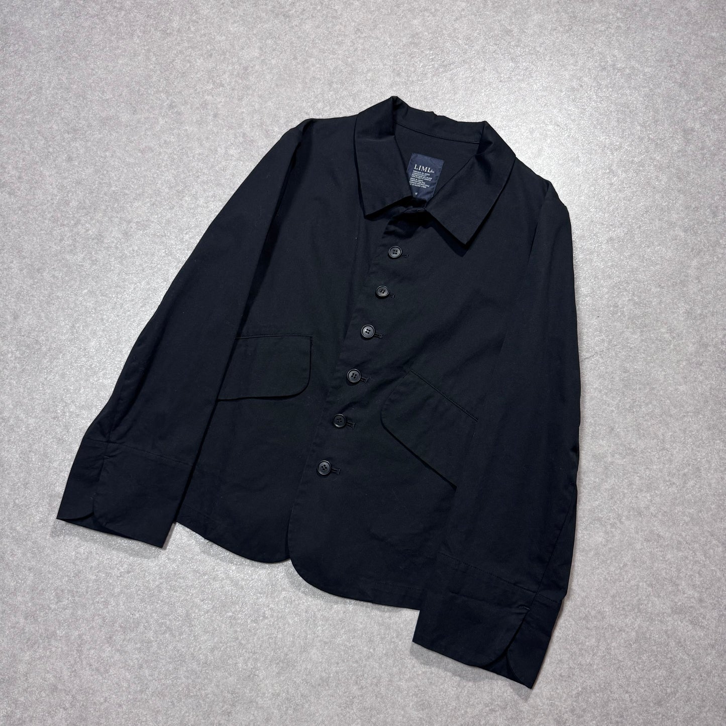 Limi Feu Black Long Sleeve Shirt Size S