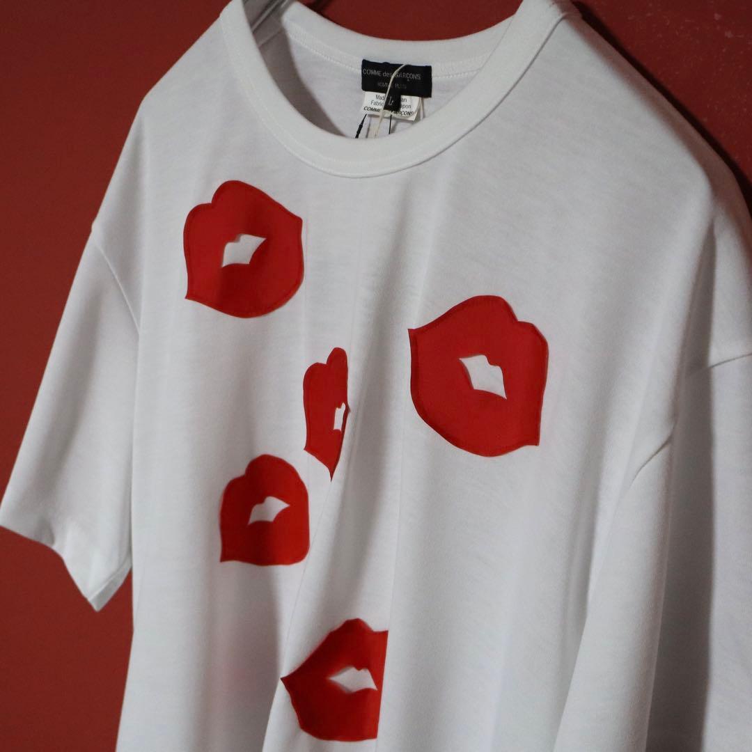 Comme des Garcons Homme Plus 24SS Resin Lip Print Size L