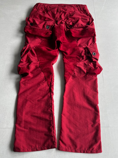 Vintage Red "Blood sweat&tears" Cargo Pants Size 40