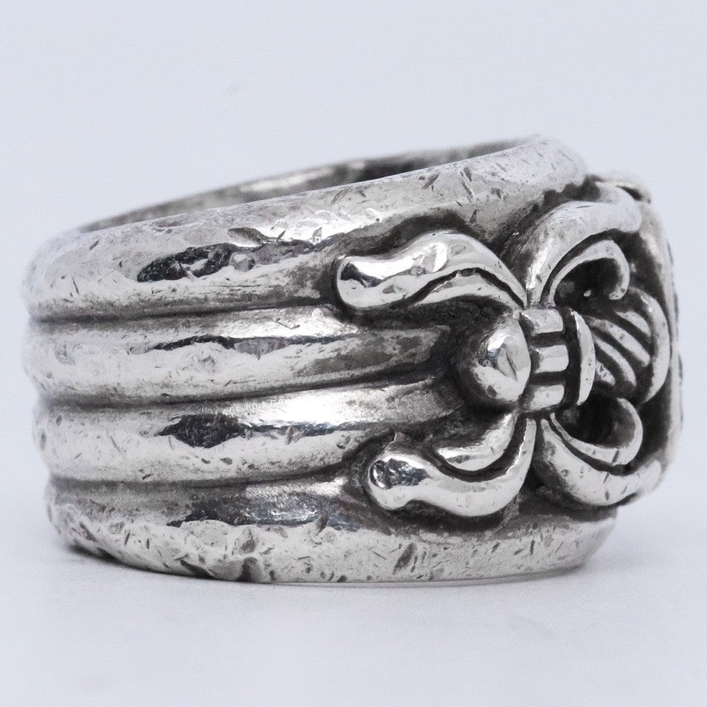 CHROME HEARTS Dagger Pave Diamond Ring Silver Size ONE SIZE