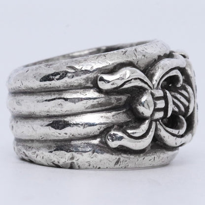 CHROME HEARTS Dagger Pave Diamond Ring Silver Size ONE SIZE