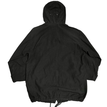 ZUCCA SS08 Garment Dye Cotton Parka Dark Gray Size M