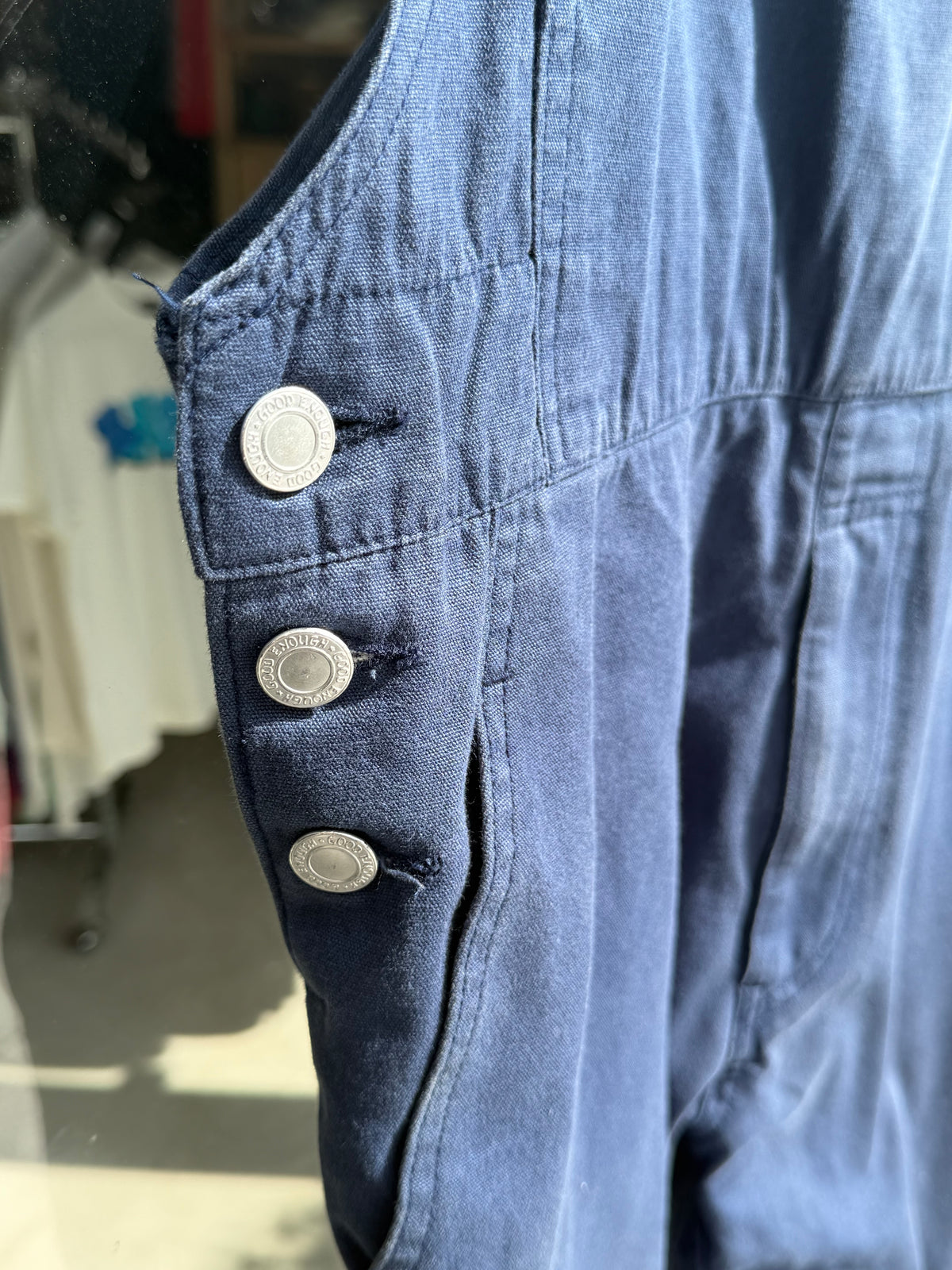 GOODENOUGH Navy Overalls Size L