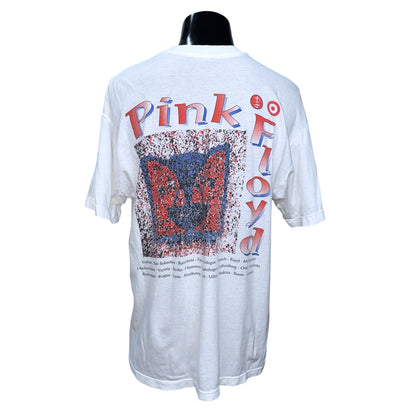 PINK FLOYD 90s "Division Bell" Euro Pink T-Shirt Size XL