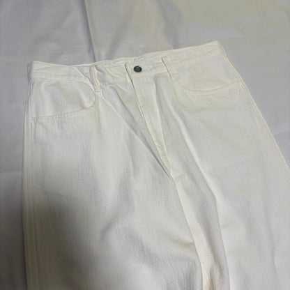 SEDUCTION de NICOLE 90s White Cotton Denim Jeans Size 50