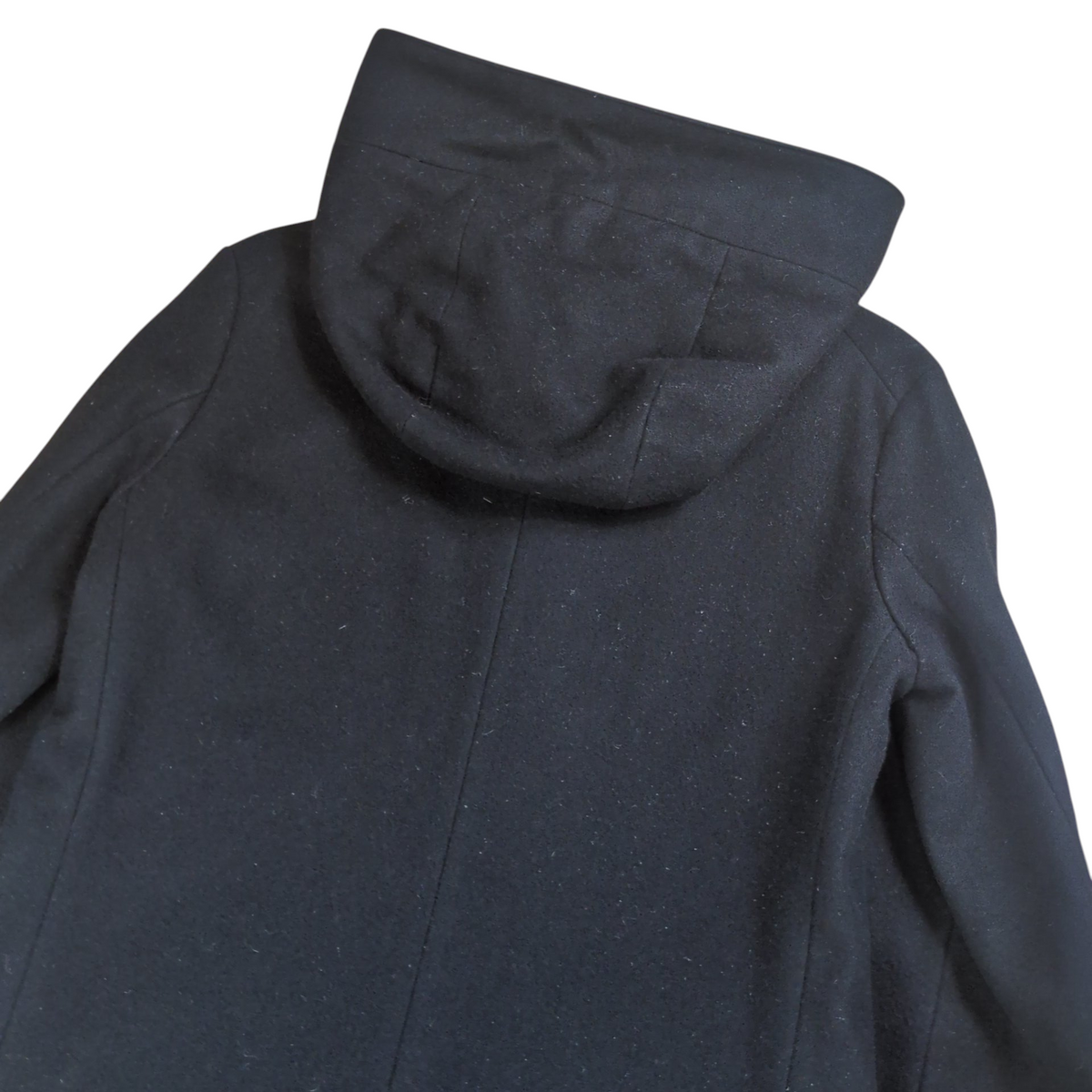 Limi Feu Double Zip Wool Hooded Long Coat Size S