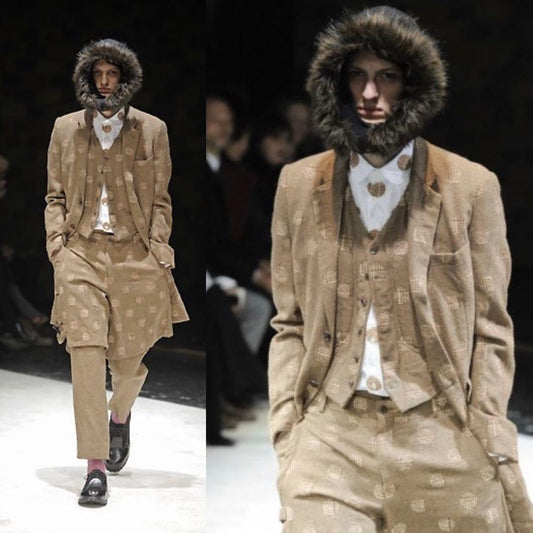 COMME des GARCONS HOMME PLUS 10AW Tweed Jacket Size XS