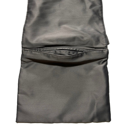 ARMANI EXCHANGE 2000s Metal Mesh Shoulder Bag Silver