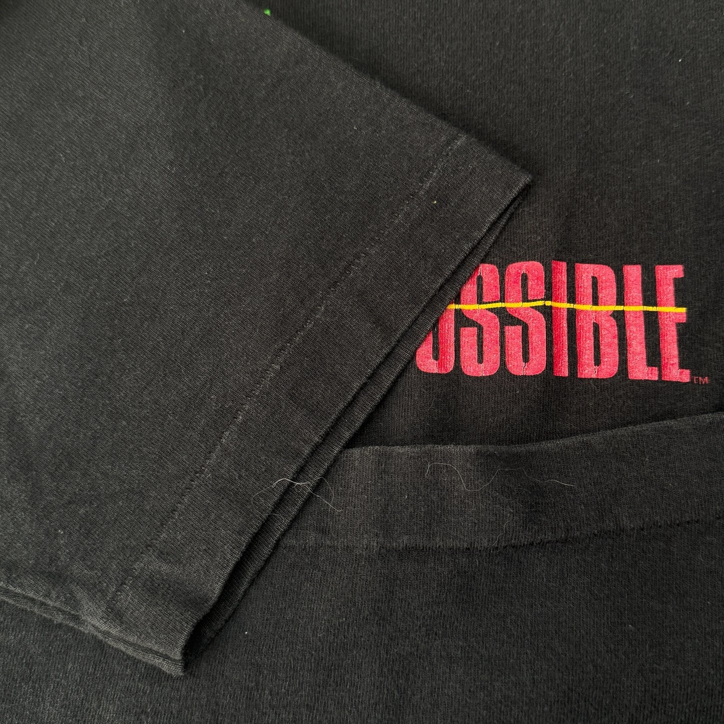 Apple 90s "Mission Impossible" Promo Stitch T-Shirt Size L