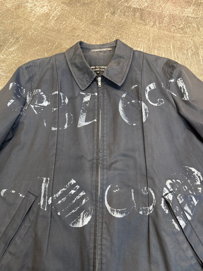 Comme des Garcons HOMME PLUS 95AW Black Sleeve Shirt Size M