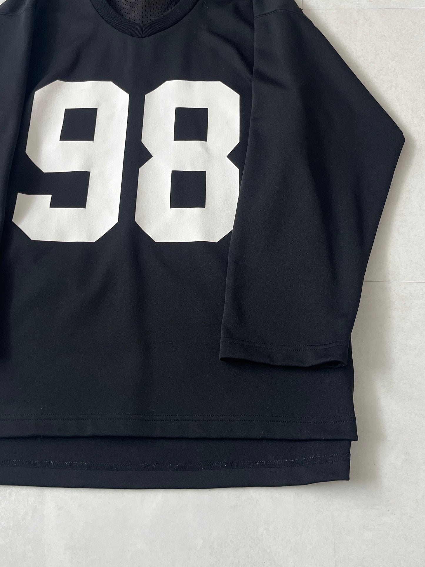 Sophnet. Black Number Long Sleeve Tee Size L