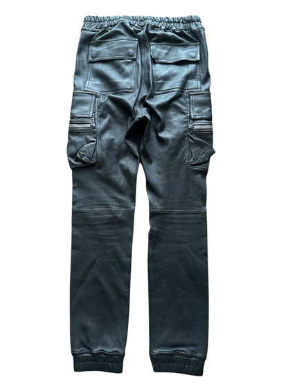 rick owens AW21 Lamb Skin Stretch Mastodon Cargo Pants