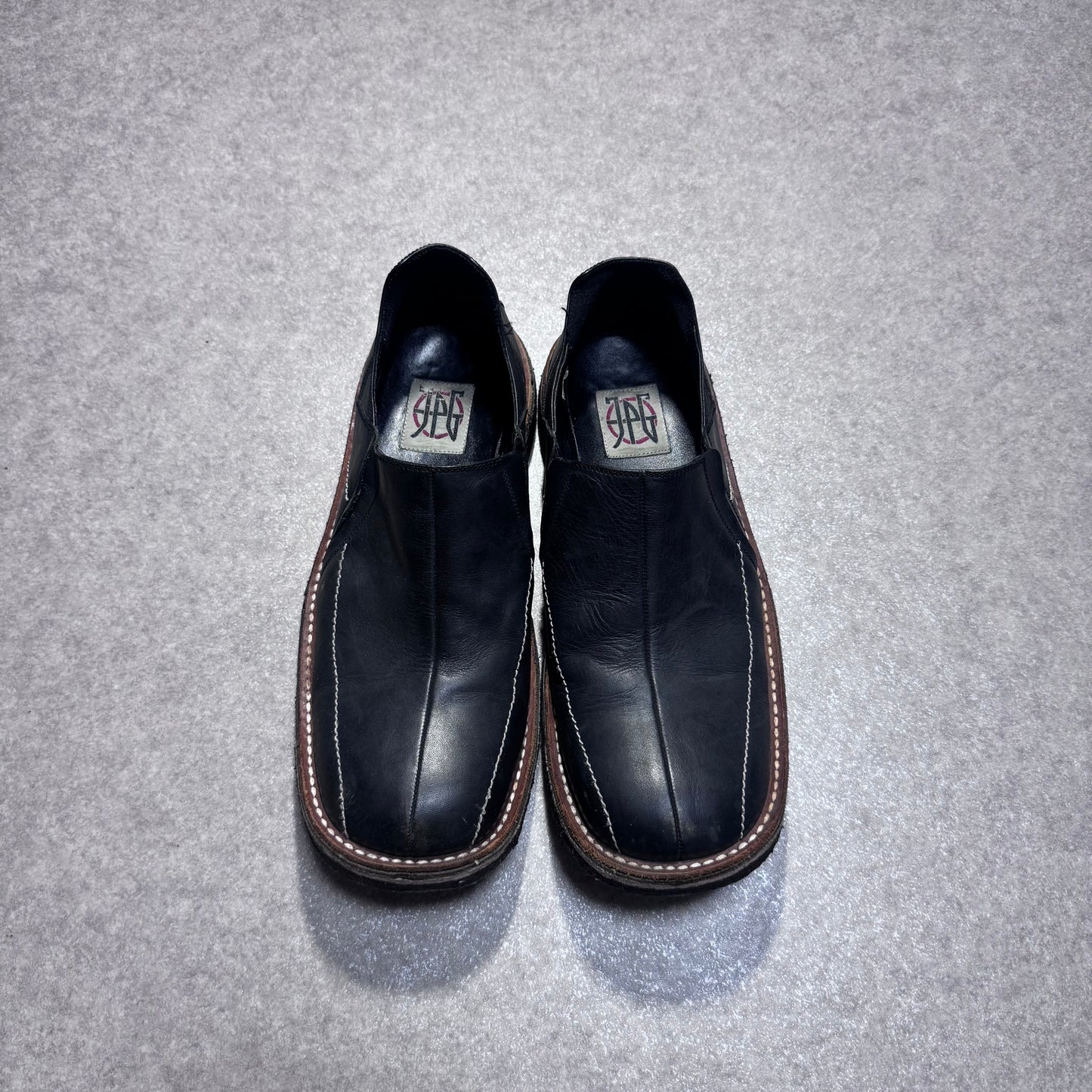 Jean Paul Gaultier 90s Black Sneakers Size 25