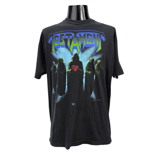 TESTAMENT 90s Clash of the Titans Thrash Metal Size L