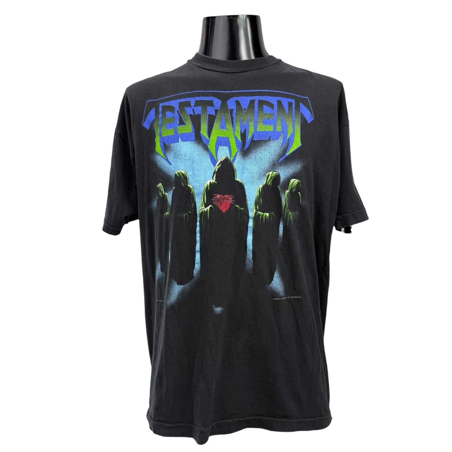 TESTAMENT 90s Clash of the Titans Thrash Metal Size L