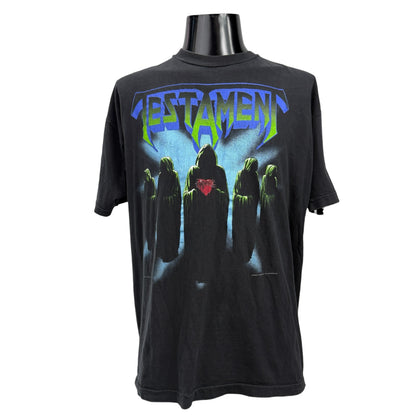 TESTAMENT 90s Clash of the Titans Thrash Metal Size L