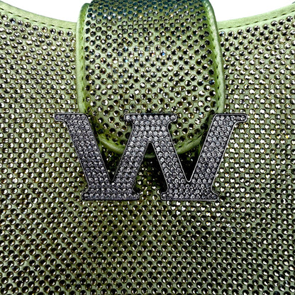 ALEXANDER WANG W Legacy Rhinestone Hobo Bag