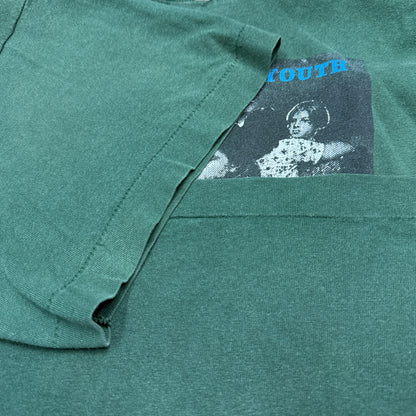SONIC YOUTH 90s "DANCING KIDS" Green Vintage T-Shirt Size XL