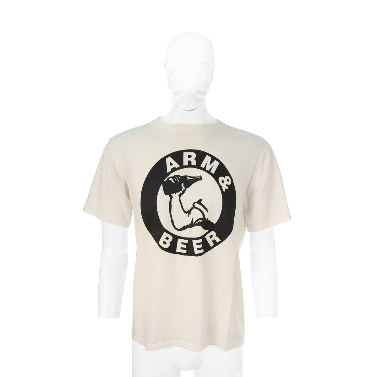 NUMBER (N)INE 2002 S/S Cotton T-Shirt White/Black Size 4