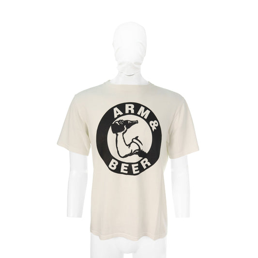 NUMBER (N)INE 2002 S/S Cotton T-Shirt White/Black Size 4
