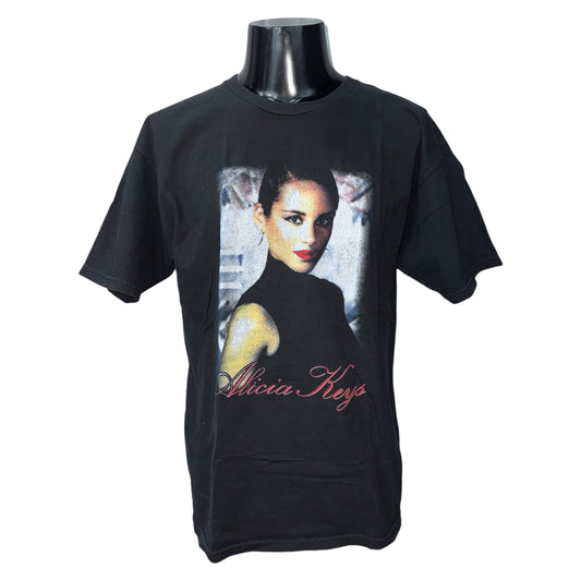 ALICIA KEYS 2013 Set The World On Fire Tour Tee Size L