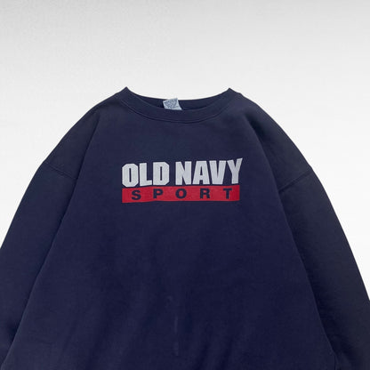 Old Navy 00s Sweatshirt Blue Size L