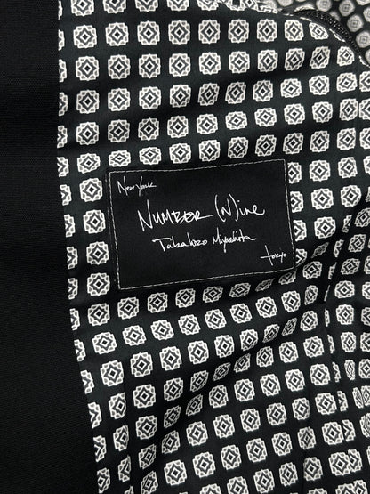 Number (N)ine S/S2004 zip decorated blouson Size 2