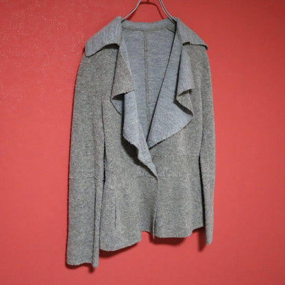 HaaT ISSEY MIYAKE Gray Collar Drape Design Size 2
