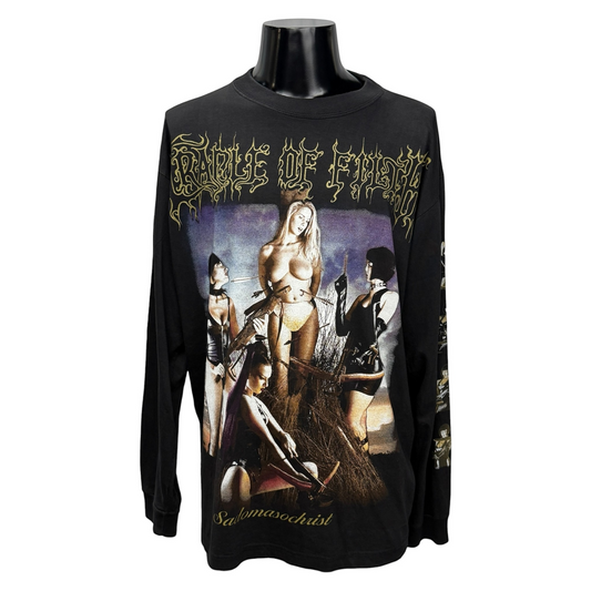CRADLE OF FILTH 90s VAMPEROTICA Graphic Long Sleeve T-Shirt Size XL