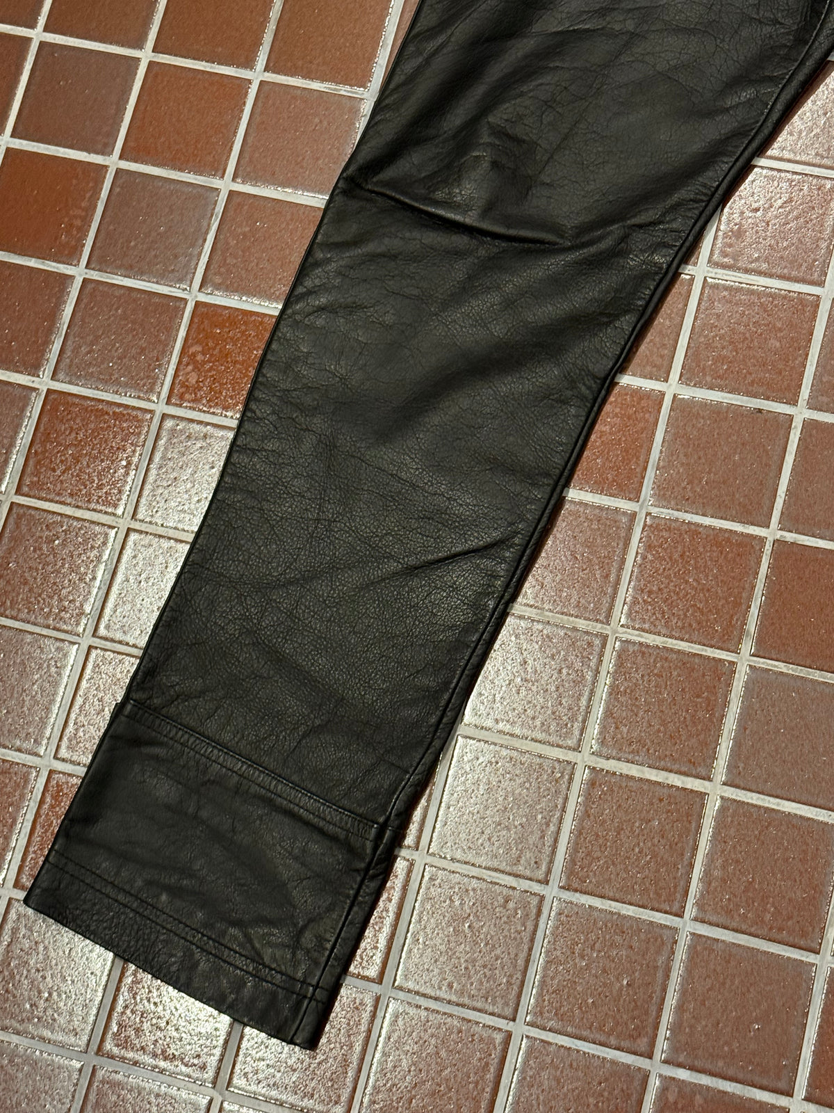 UNDERCOVER leather pants 90s vintage leather pants archive piece Size US 32