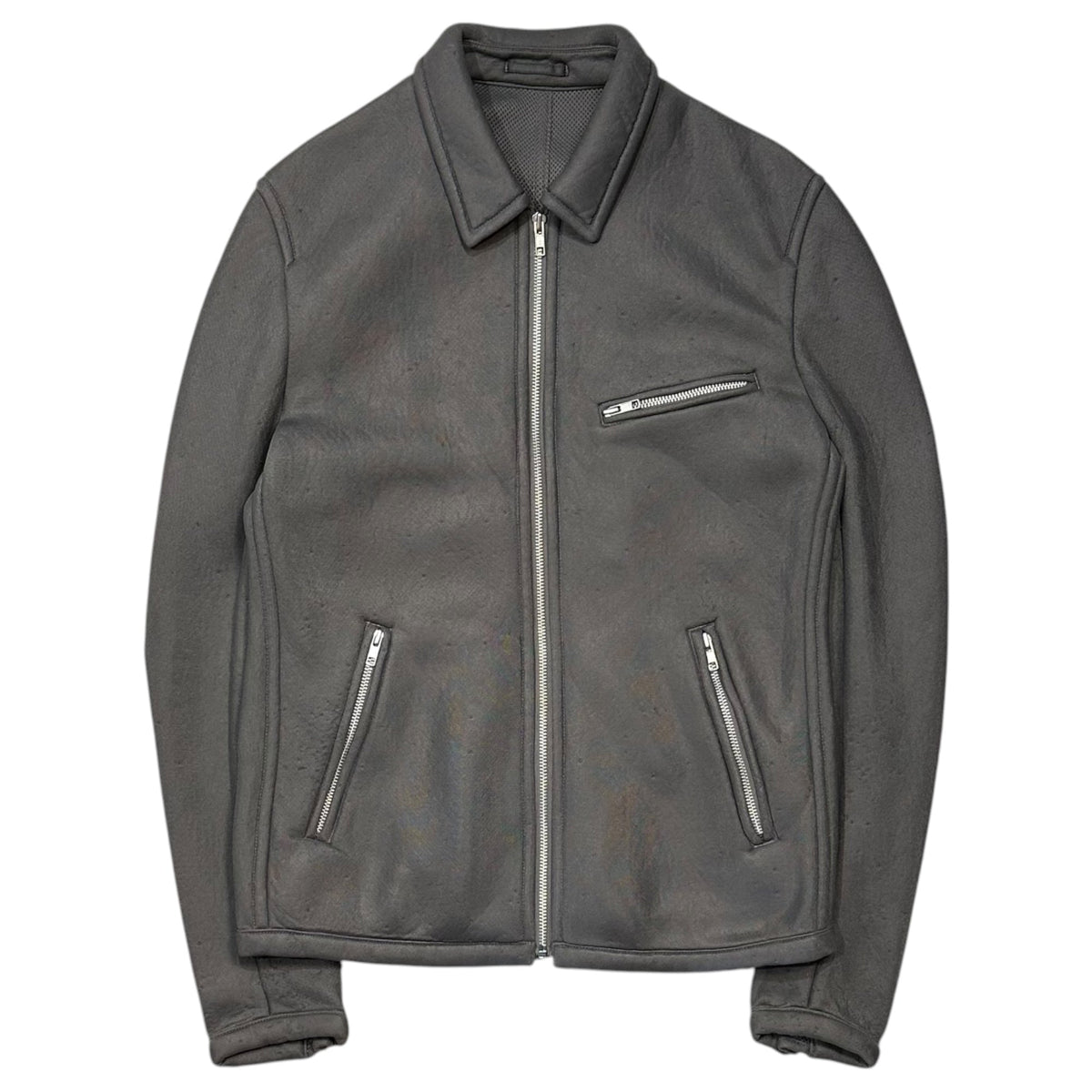 COMME des GARCONS HOMME 99AW Polyester Jacket Grey Size M