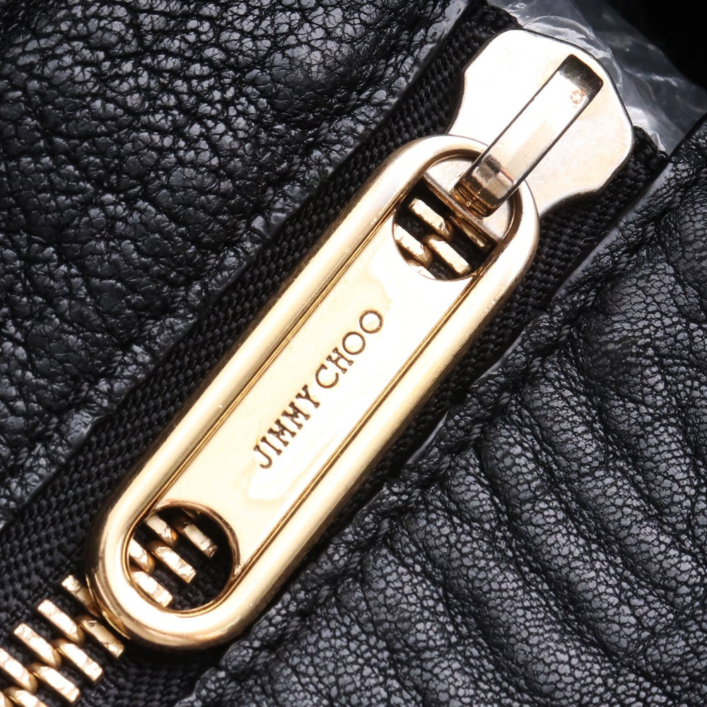 Jimmy Choo Black Rocket Shopper Studded Tote Bag Size F