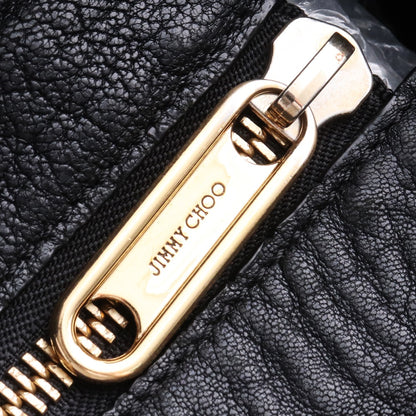 Jimmy Choo Black Rocket Shopper Studded Tote Bag Size F