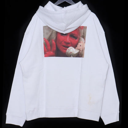 RAF SIMONS 19AW Xanthophobic Hoodie White Size XL
