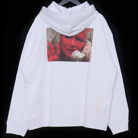 RAF SIMONS 19AW Xanthophobic Hoodie White Size XL