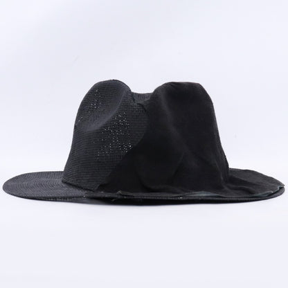 KLOSHAR Deerskin Straw Hat Black Size 59