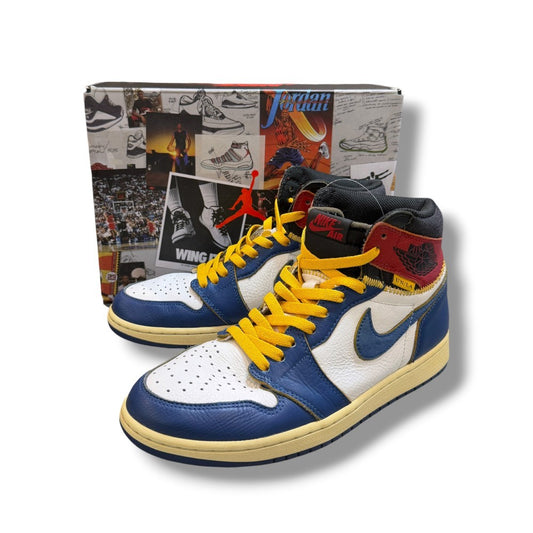 RETRO HIGH NRG NIKE x UNION Air Sneakers Blue Size 27.5cm
