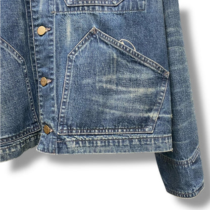 NEW MANUAL #025 LE Work Denim Jacket Indigo Free Size