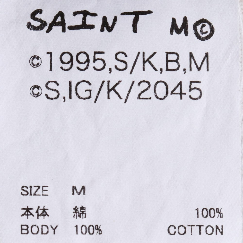 Saint Michael 24AW Ghost in the Shell T-Shirt White Size M
