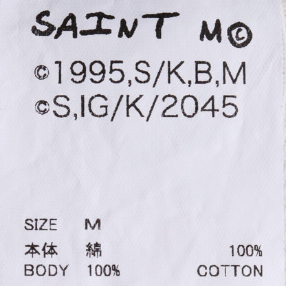 Saint Michael 24AW Ghost in the Shell T-Shirt White Size M