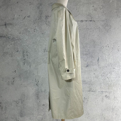 Euro vintage 70s Cotton Blend Trench Coat Size 42