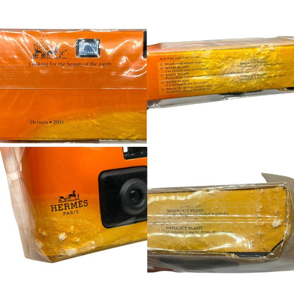 HERMES 2001 Novelty Instant Camera Orange